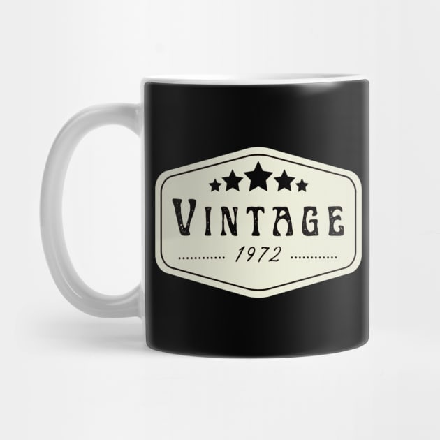 Vintage 1972 by Hunter_c4 "Click here to uncover more designs"